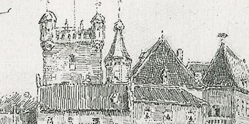 Kasteel tekening door van Heek